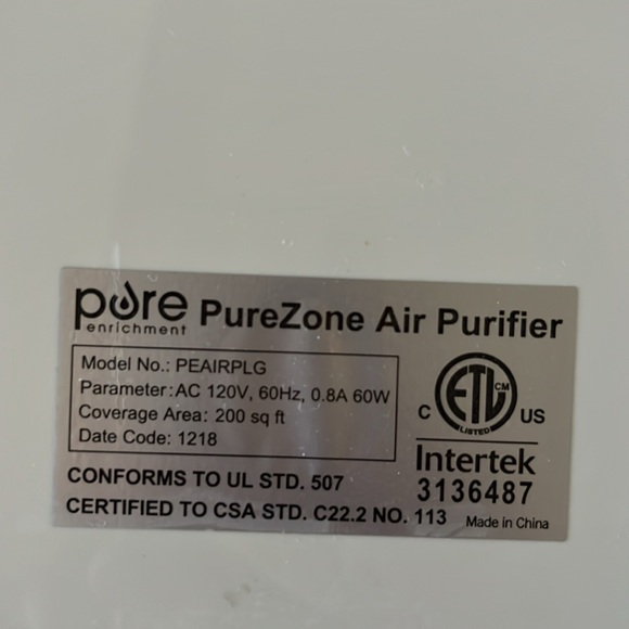 Pure Enrichment-PureZone True HEPA Air Purifier-Mist - Picture 8 of 11